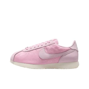 Nike Cortez Anti Slip Wear Resistant Low Top Casual Running Shoes Women's Pink