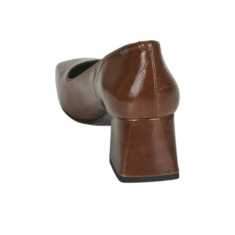JB MARTIN Viva Spool Heel High Heels 6cm Women's Brown-4