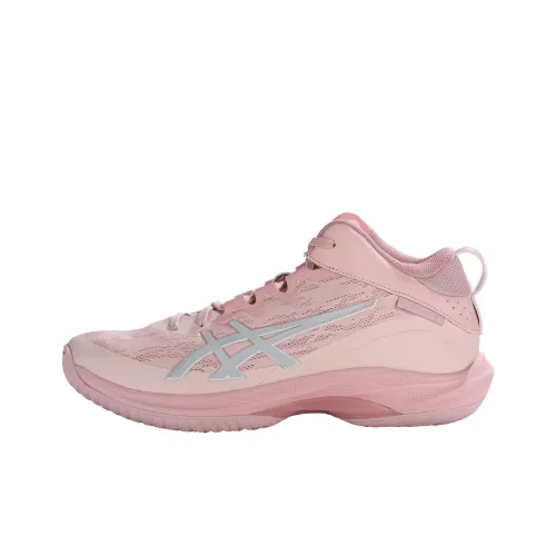 Asics Anti Slip Wear Resistant Low Top Basketball Shoes Men's Pink