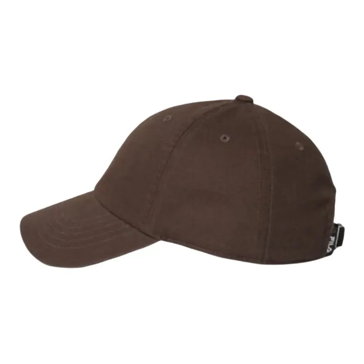 FILA 100% Cotton Baseball Caps Unisex Brown-2