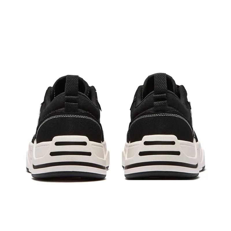 FILA FUSION 50-50 DX II CVS Abrasion-Resistant Low-Top Skateboard Shoes Men's Black White-3