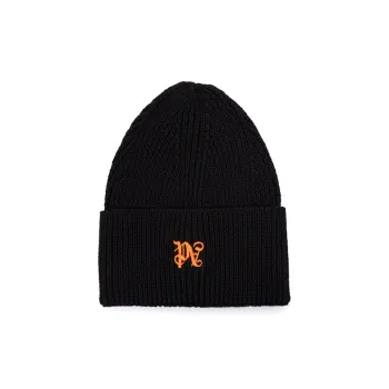 PALM ANGELS Wool Beanies Women's Black