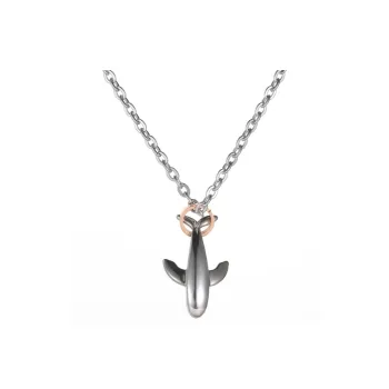 CENTURY&KINDLE Titanium Steel Necklaces Unisex