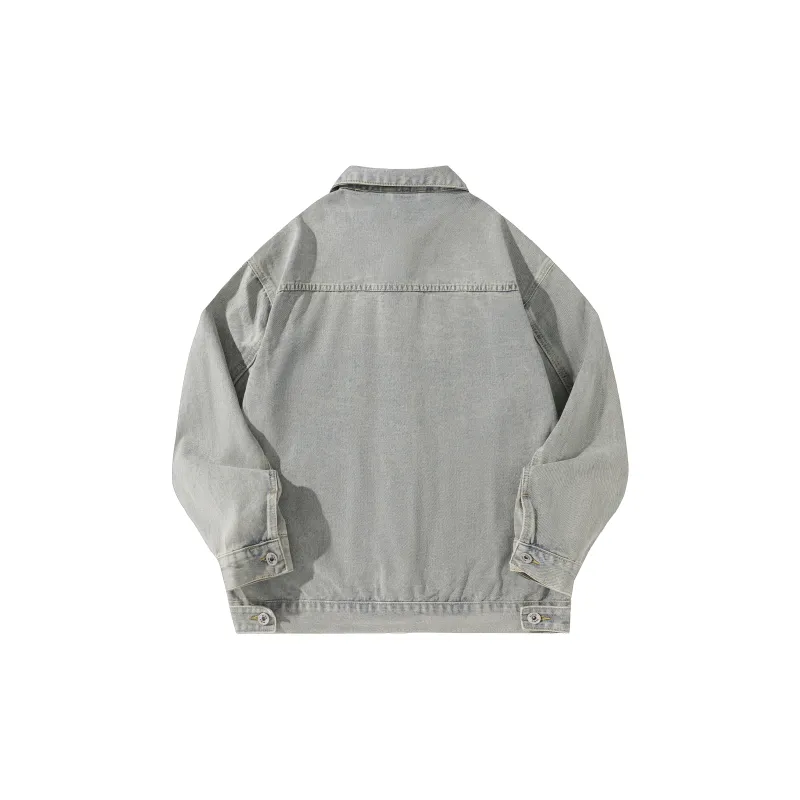 A.X.S.K x Lost N Forbidden Denim Jacket Unisex-10
