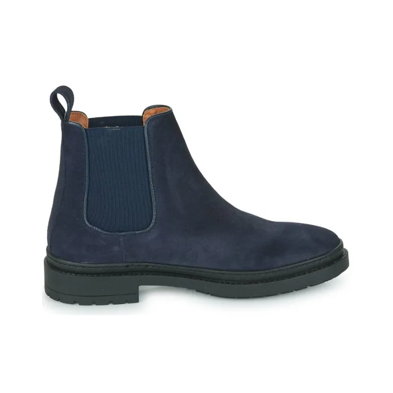PELLET JUNE Short Chelsea Boots Men's Marine Blue-1