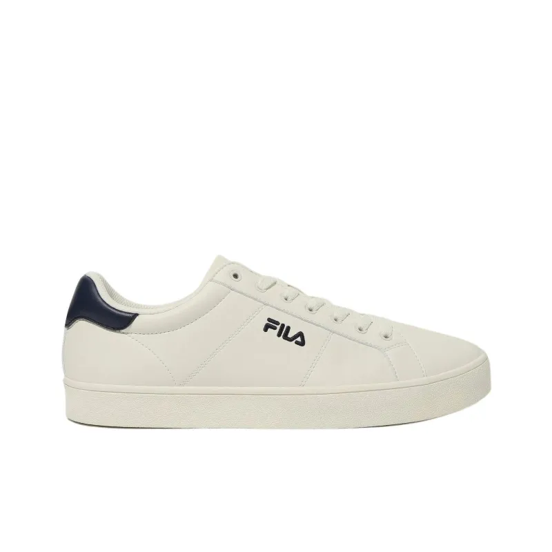 FILA Coat Deluxe V2 Anti Slip Wear Resistant Low Top Skateboard Shoes Unisex White-1