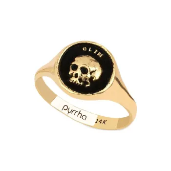 Pyrrha 14K Yellow Gold What Once Was Signet Ring