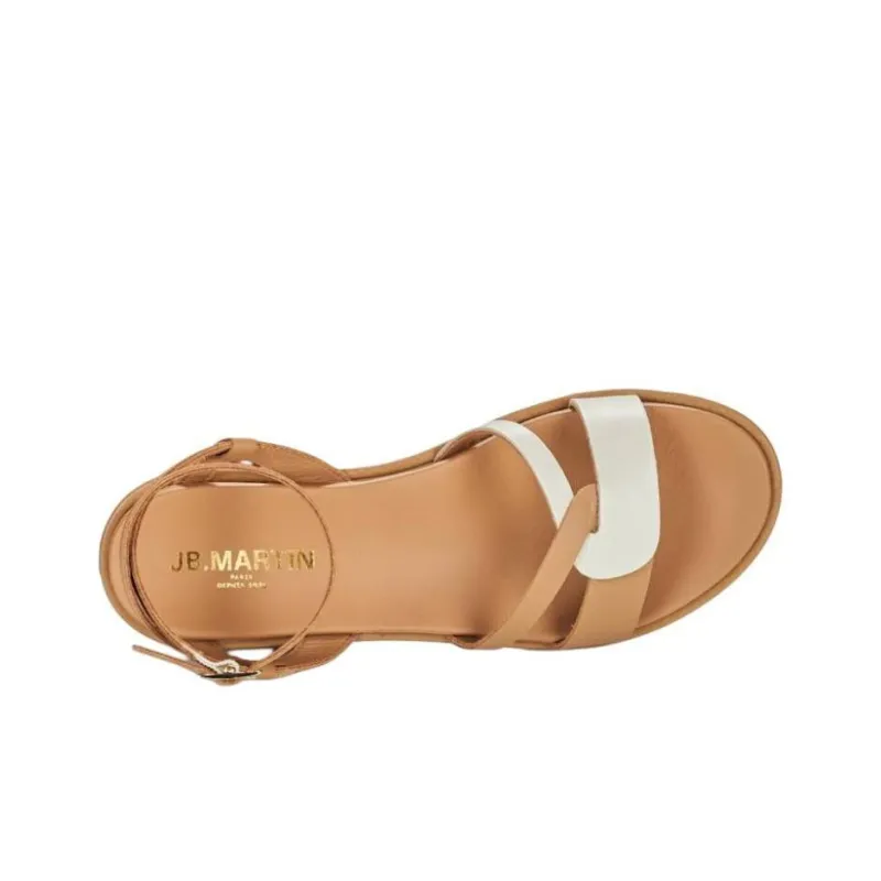 JB MARTIN Absolue Strap Sandals Women's Brown-5