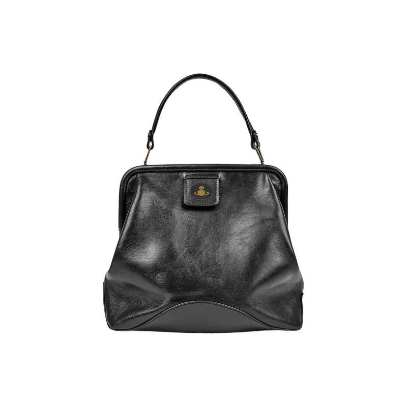 Vivienne Westwood Leather Handbag Women's Black-0