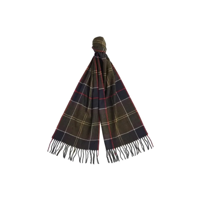 BARBOUR Acrylic Knit Scarves Unisex Multicolor-0