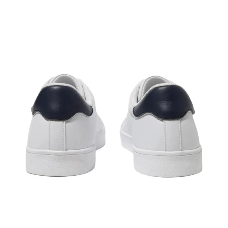 FILA Court Deluxe Slip Resistant Cushioning Wear Resistant Breathable Low Top Skateboard Shoes Unisex White-5