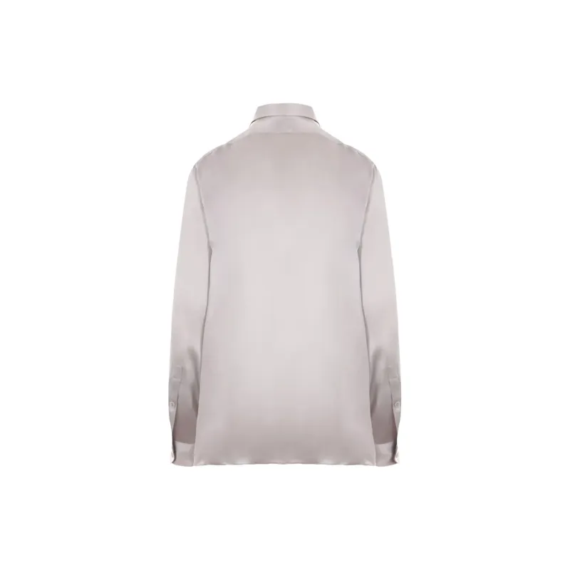 TOM FORD Fluid Charmeuse Satin Shirt-1