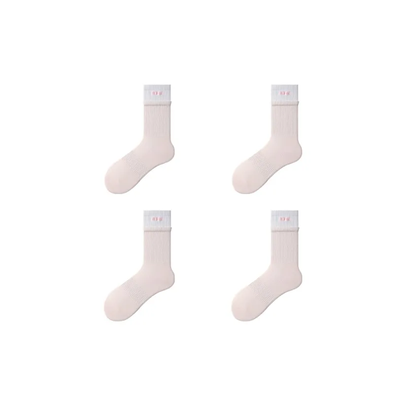 PEAK Knee High Socks Unisex 4 Pack-19