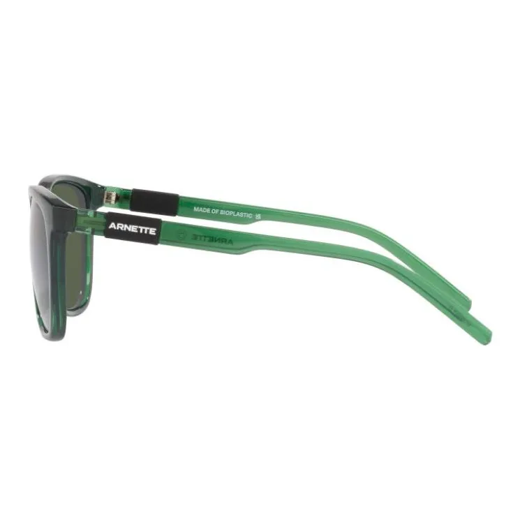 Arnette Plastic Irregular Shape Sunglasses Unisex Green-2