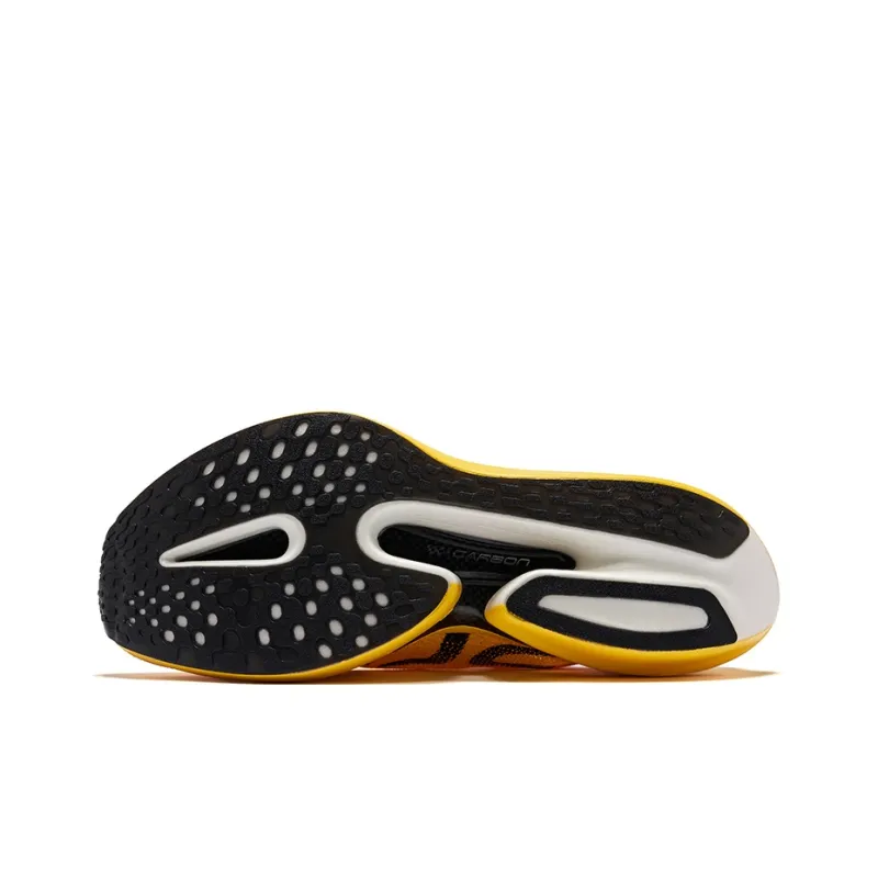 Erke Zhineng Pro2 Cushioning Rebound Low Top Full Length Carbon Plate Running Shoes Men's Painting Color Scheme-4