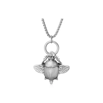 EVBEA Tin Stainless Steel Necklaces Men's