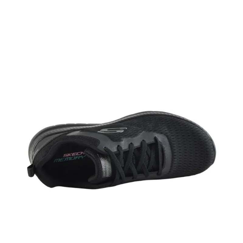 Skechers Shock Absorbers With Slip Resistant Features Low Top Training Shoes Women's Black-2