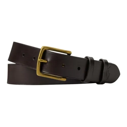 Polo Ralph Lauren Cow Leather Leather Belts Men's Brown Width: 3CM