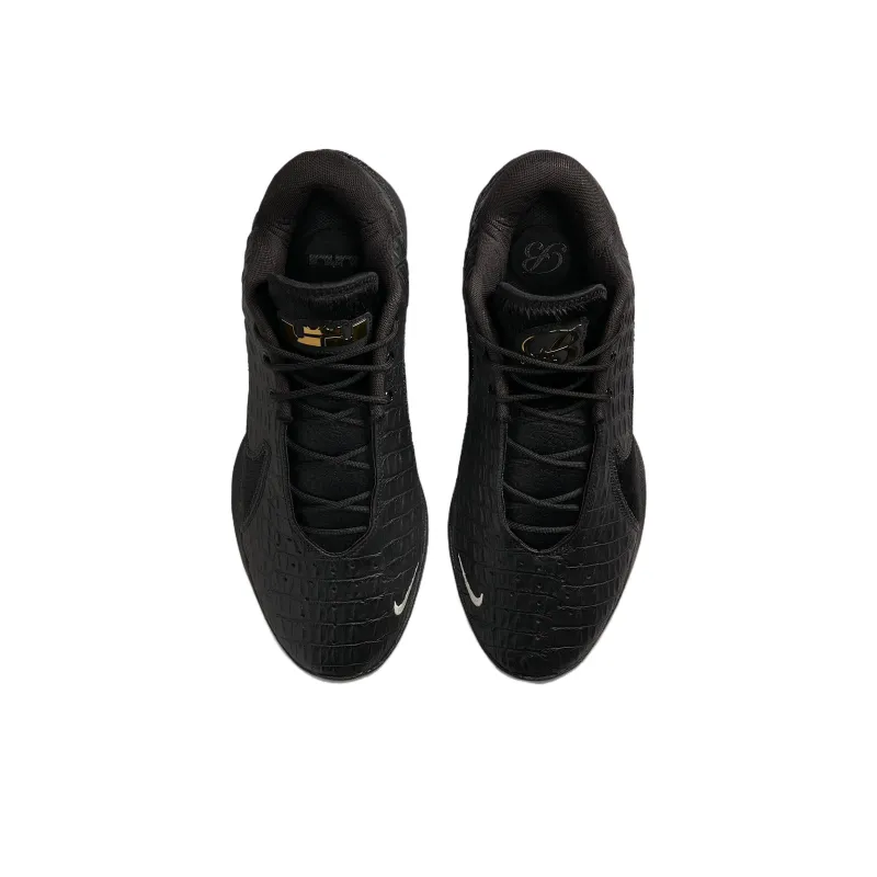 Nike LeBron 22 Anti-Slip Wear-Resistant Low-Top Basketball Shoes Men's Black-3