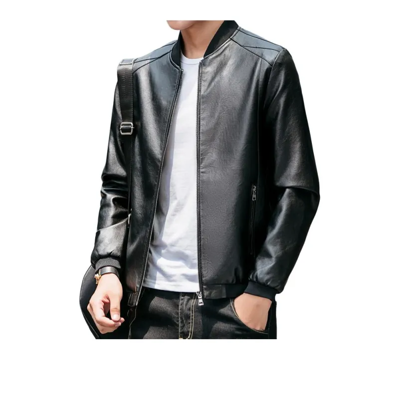 PIERRE CARDIN Leather Jacket Men's-1