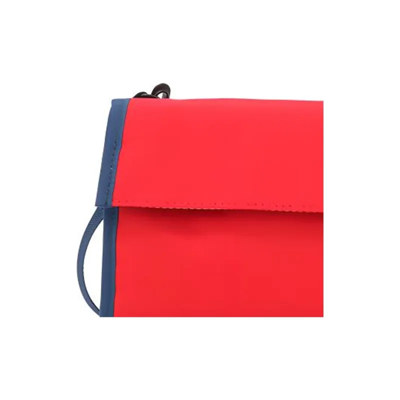 CHUMS Polyester Cell Phone Pouch, Handheld Crossbody Bag, Shoulder Bag Regular Unisex Red-3