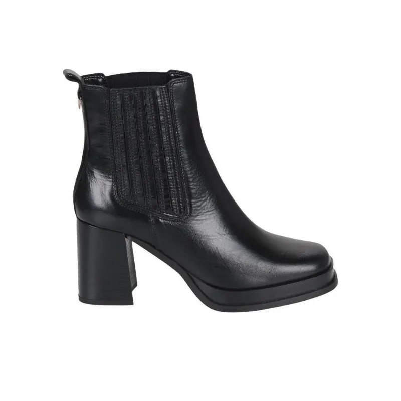 JB MARTIN Poire Short Chelsea Boots 8cm Women's Black-1