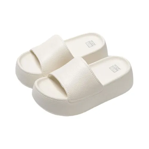 ECAC Summer Platform Puff Slip Resistant Soft Sole Eva Slippers
