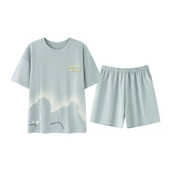 FENTENGCARE Pajama Set Women's Lake Blue