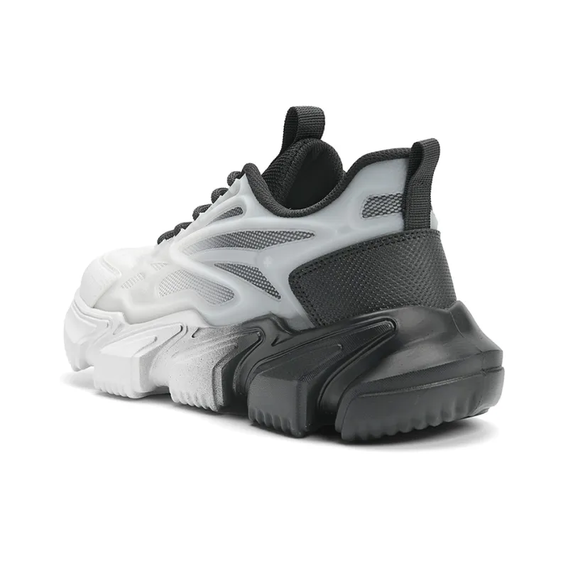 TCELLARS Slip Resistant, Abrasion Resistant, Lightweight, Height Increasing Low Top Chunky Sneakers Men's-1