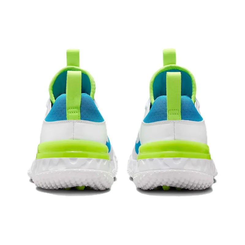 Nike Huarache 9 Elite Tf Lax Se White Volt Vivid Blue-4
