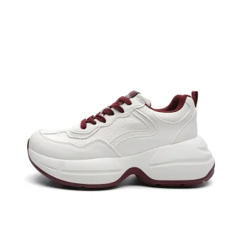 ABIDJAN Lightweight Height Increasing Low Top Chunky Sneakers Women's