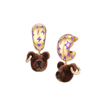 YVMIN Bear Head Earrings