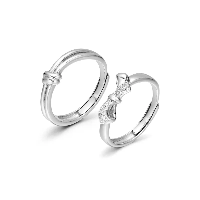 ENFANTIN 925 Sterling Silver Rings Unisex-0