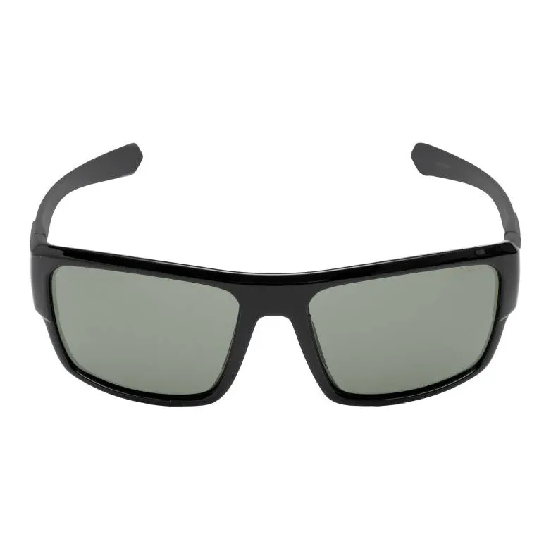 GUESS Polycarbonate Resin Irregular Shape Sunglasses Men's Black-1