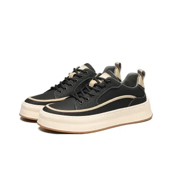 ST&SAT Vintage Business Casual Men's Breathable Slip Resistant Shoes
