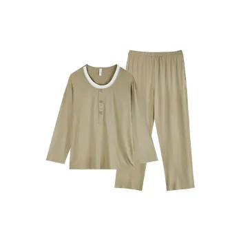 Xuan Liang Pajama Set Women's Tea Gray