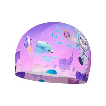 Watertime Swimming Caps Nylon, Elastane Swim Kids' 51 56cm Purple