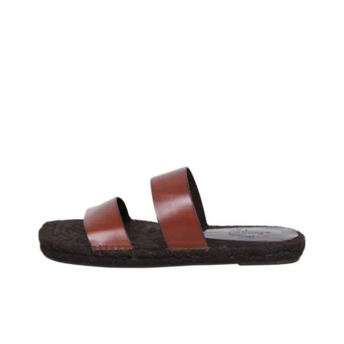 Castañer Kim Double Strap Square Toe Slides