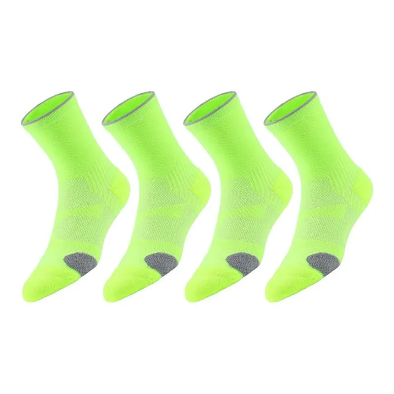 MUSCLESWING Mid Calf Socks Women's 4 Pack-12