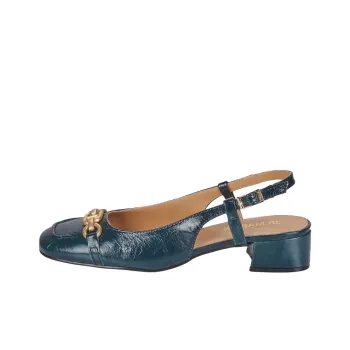 JB MARTIN Chunky Heel High Heels 4cm Women's Blue