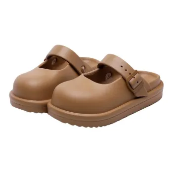 Yu Pu Fashionable Slip Resistant Summer Breathable Platform Eva Closed Toe Slippers