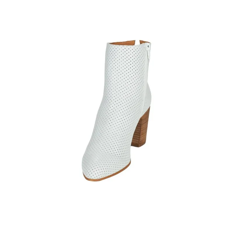 JB MARTIN Malice Ankle Boots Women's White-3