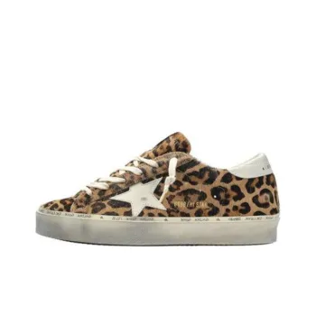 Golden Goose Hi Star Low Top Skateboard Shoes Women's Brown