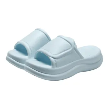 Yu Pu Summer Platform Squashy And Bouncy Feeling Indoor Slip Resistant Home Eva Slippers