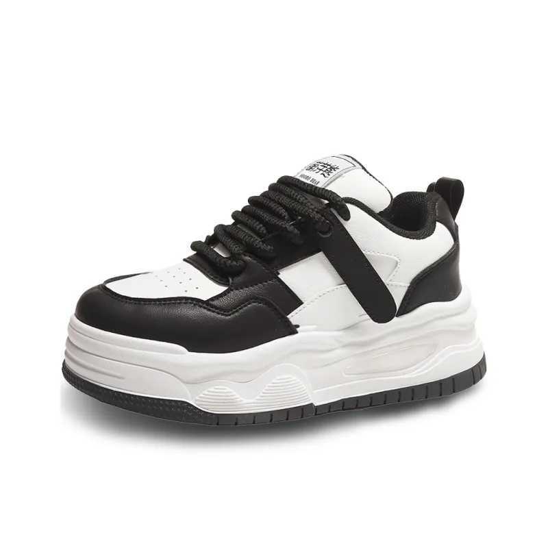 Budding Bear Slip Resistant Low Top Skateboard Shoes Women's-0
