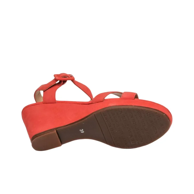 JB MARTIN Querida Strap Sandals 5cm Women's Orange Red-6