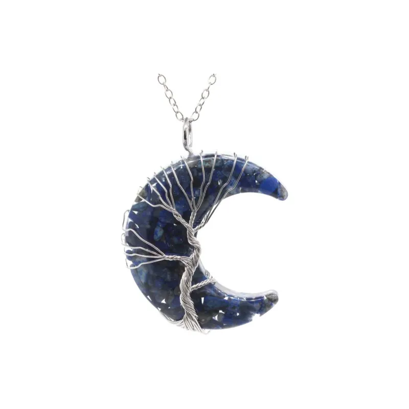 VEZA Crystal Stone Necklaces Women's-9