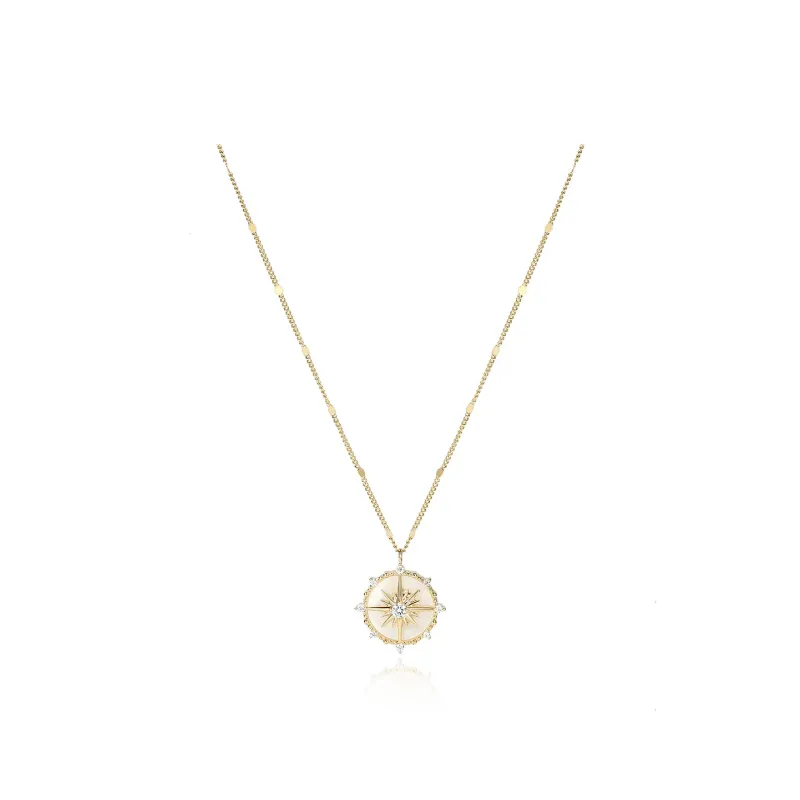 DODOGOGO Alloy Necklaces Women's Gold-0