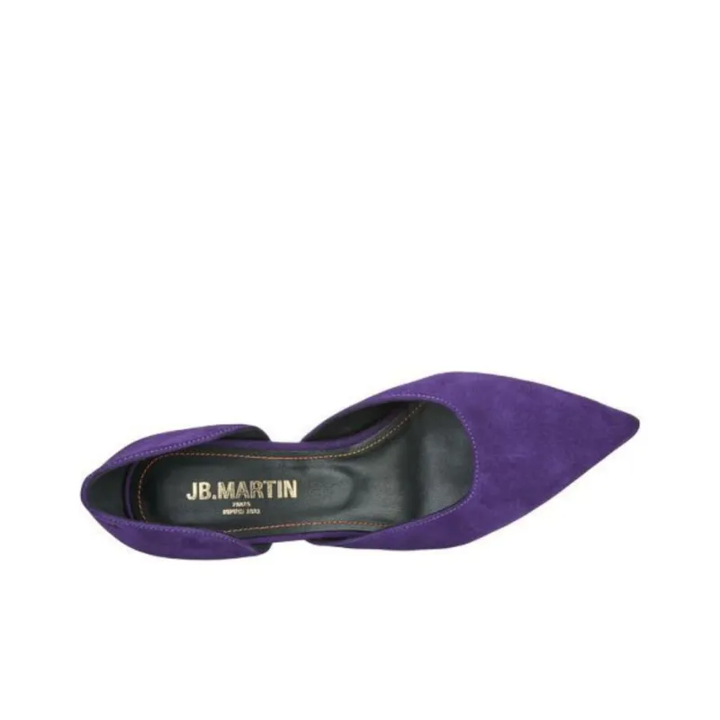 JB MARTIN Slim Heel High Heels 7cm Women's Purple-5