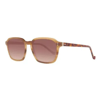 HACKETT LONDON Acetate Square Sunglasses Men's Tortoiseshell